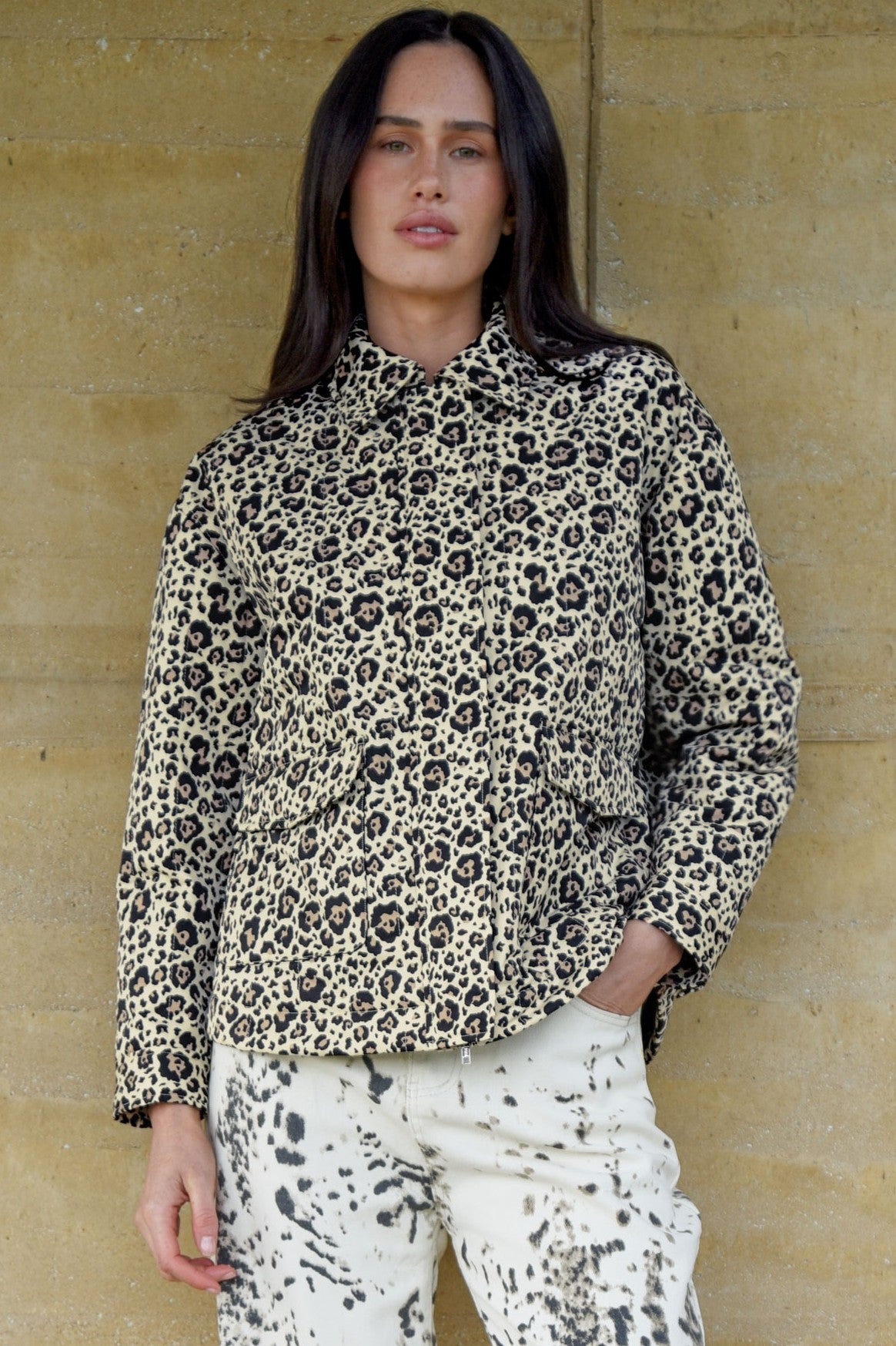 CURATE Invent The Future Jacket - Leopard - Magpie Style
