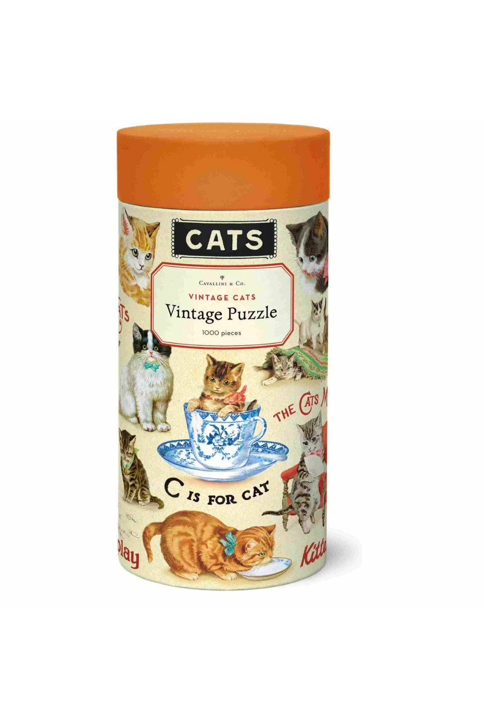 Vintage Cats - Vintage Puzzle - Magpie Style