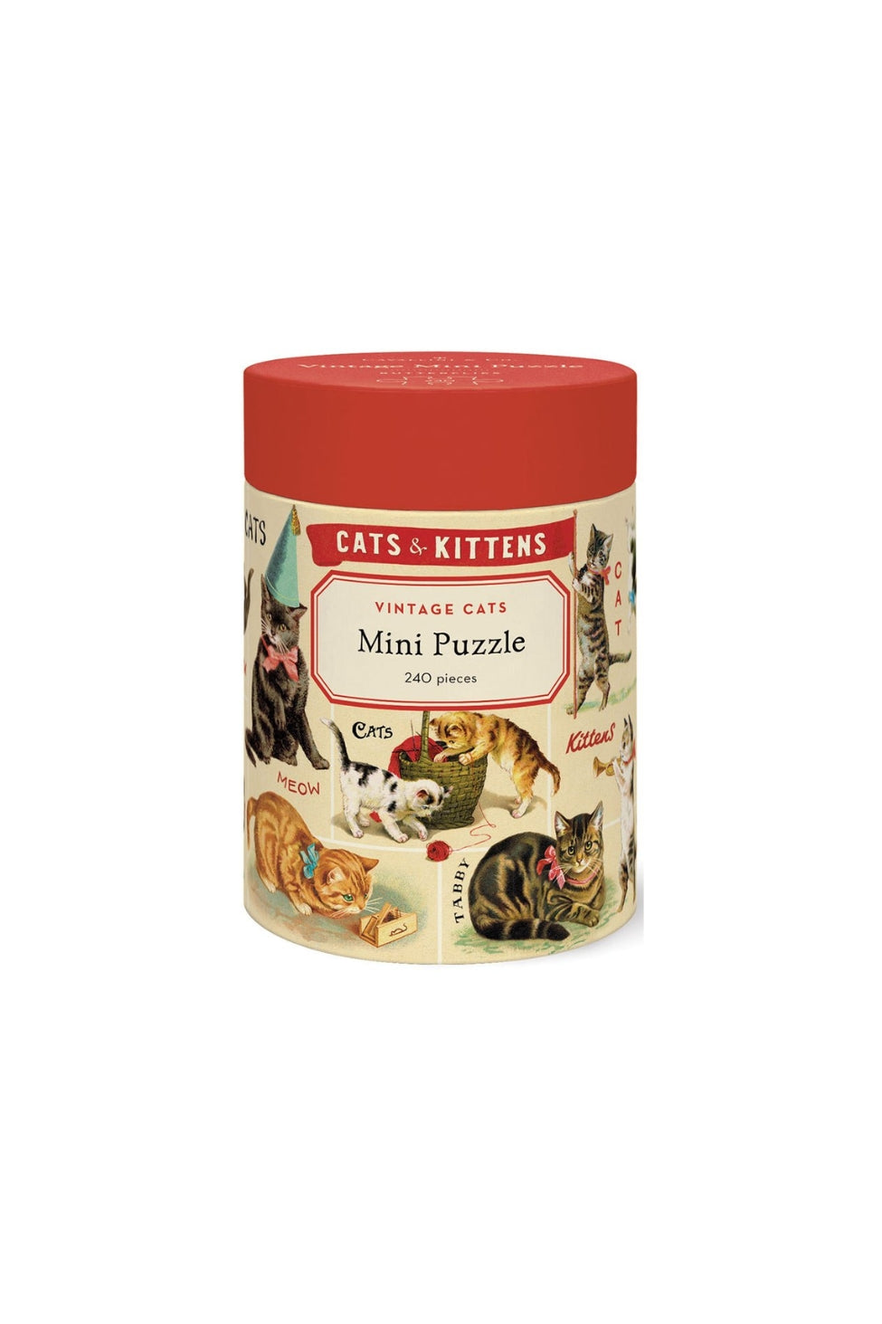 Vintage Cats Mini Puzzle - Magpie Style