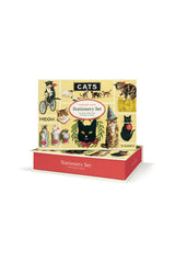 Vintage Cats Stationary Set