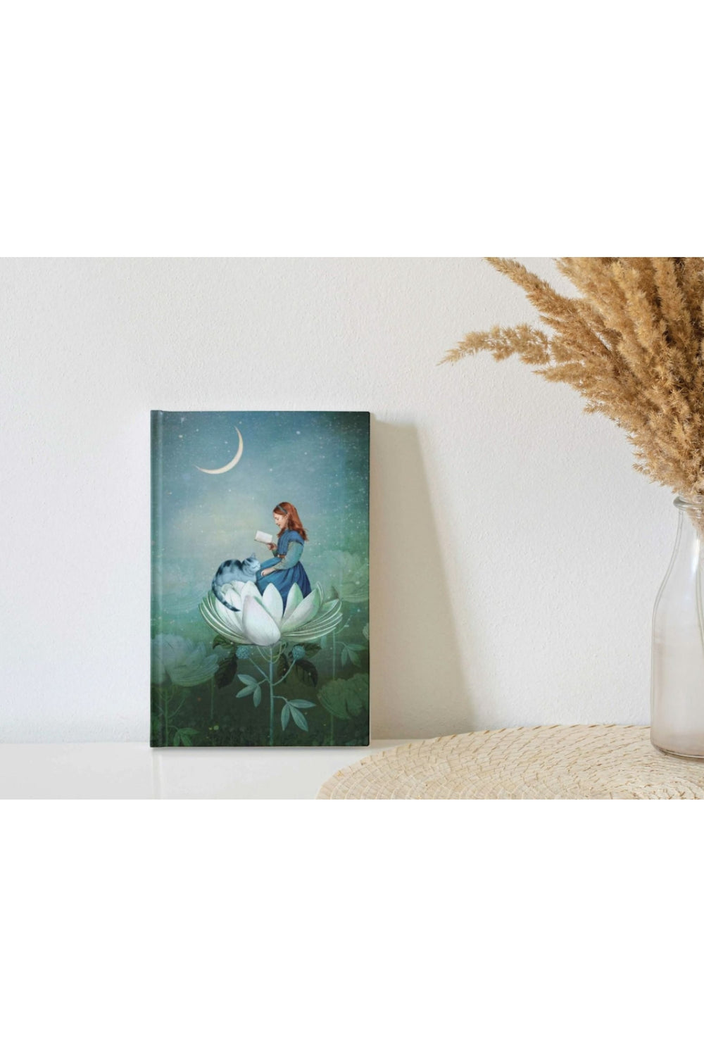 Cat & Girl - Lined Journal