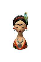 Barcelona Woman and Bird Vase - Magpie Style