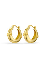 Cleo Hoop Earring - Gold