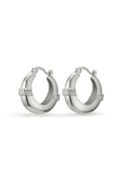 Cleo Hoop Earring - Silver - Magpie Style
