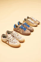 ASFVLT Elite Classic Sneaker - Beige Snake/Blue - Magpie Style