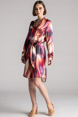 LAUREN VIDAL Maya Dress - Flame