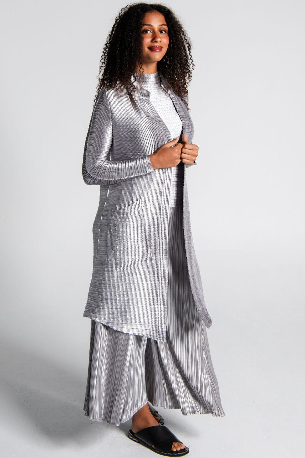ALQUEMA Siren Coat - Silver