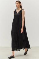 DEVOTION TWINS Honest Long Dress - Black - Magpie Style