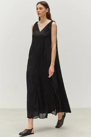 DEVOTION TWINS Honest Long Dress - Black