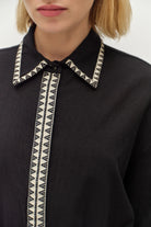 DEVOTION TWINS Gaia Shirt - Black - Magpie Style