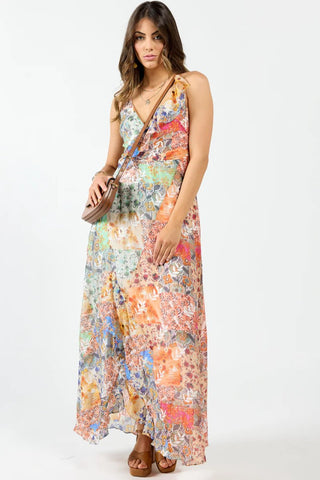 DRAMA THE LABEL Indiana Dress - Patch Print