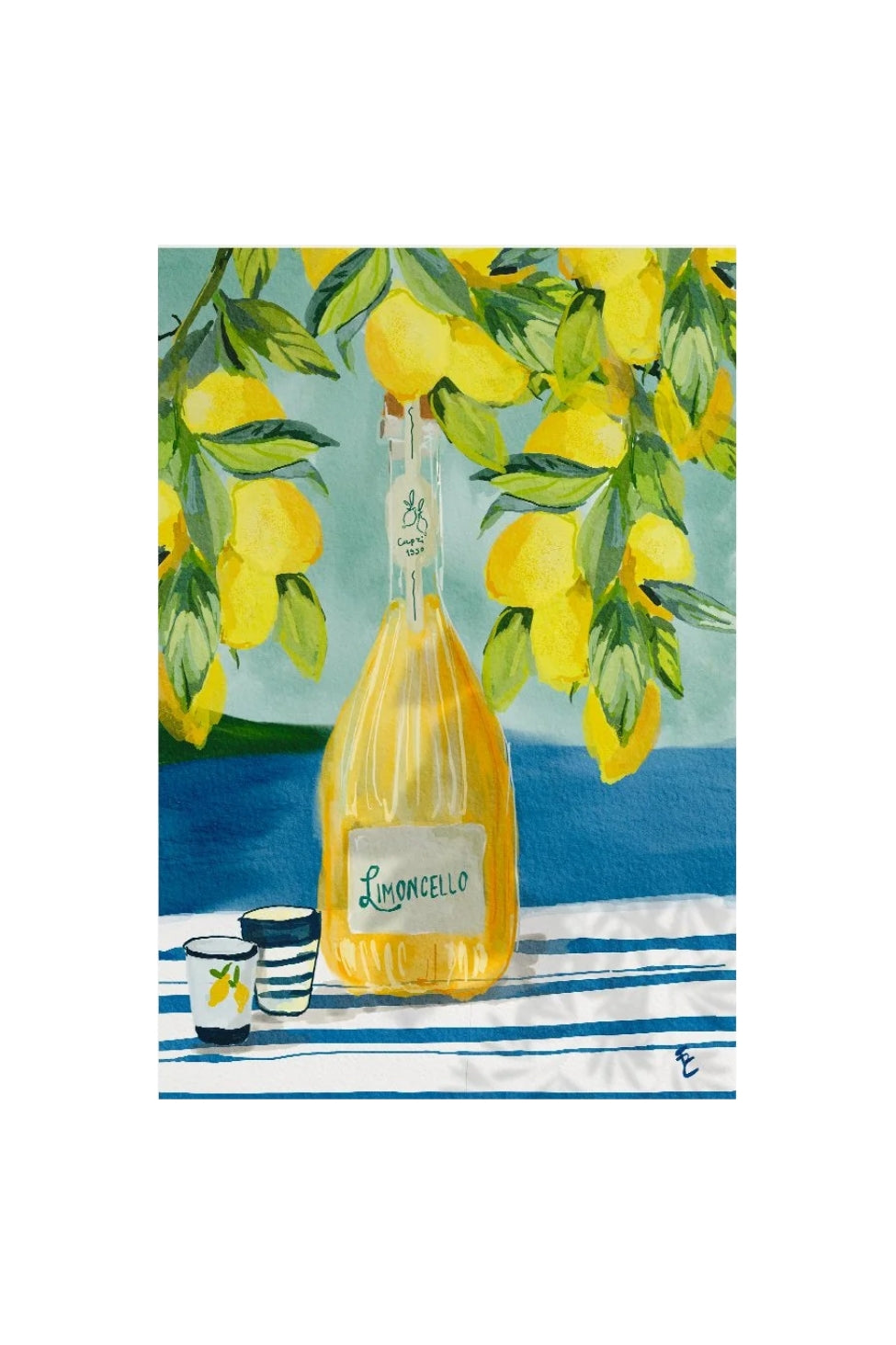 Card - Limoncello time - Magpie Style