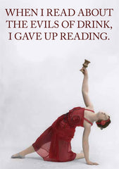 Card - Evils of Drink