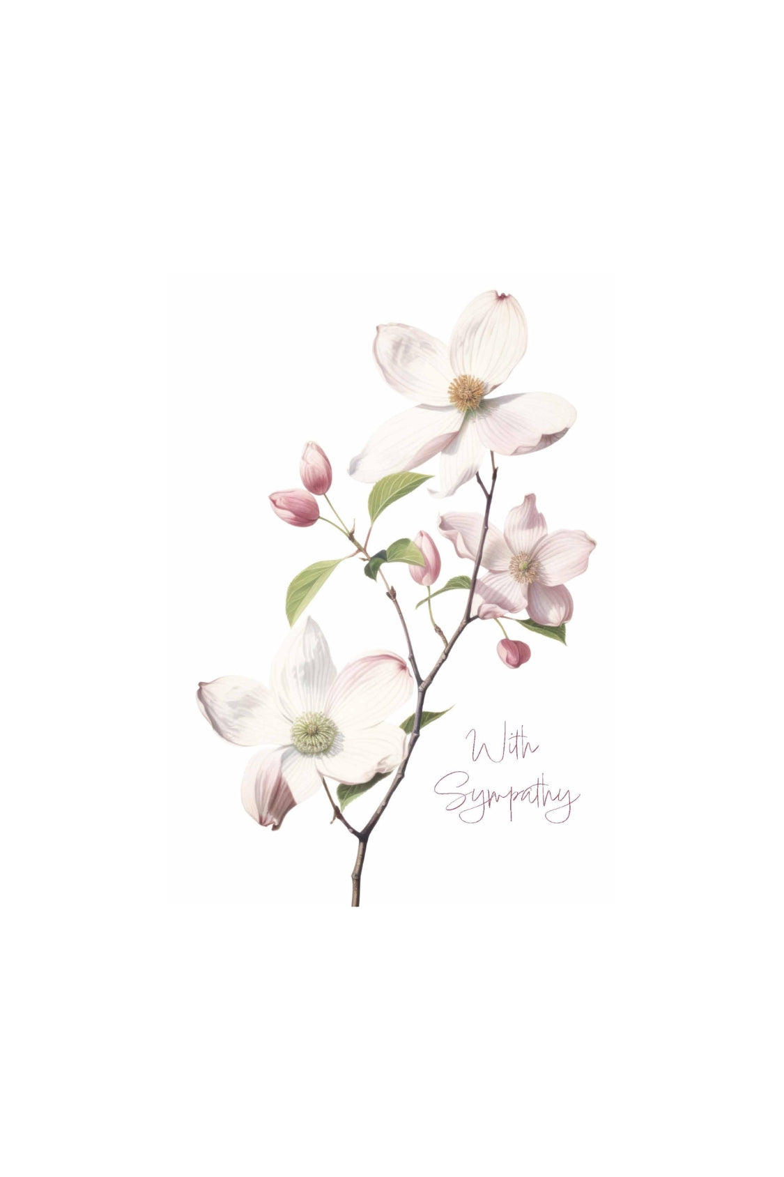 Card - Magnolia Sympathy - Magpie Style