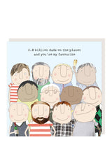 Card - Fave Dad Father's Day