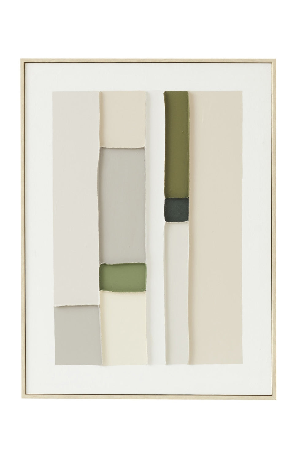 Green Abstract Wall Art