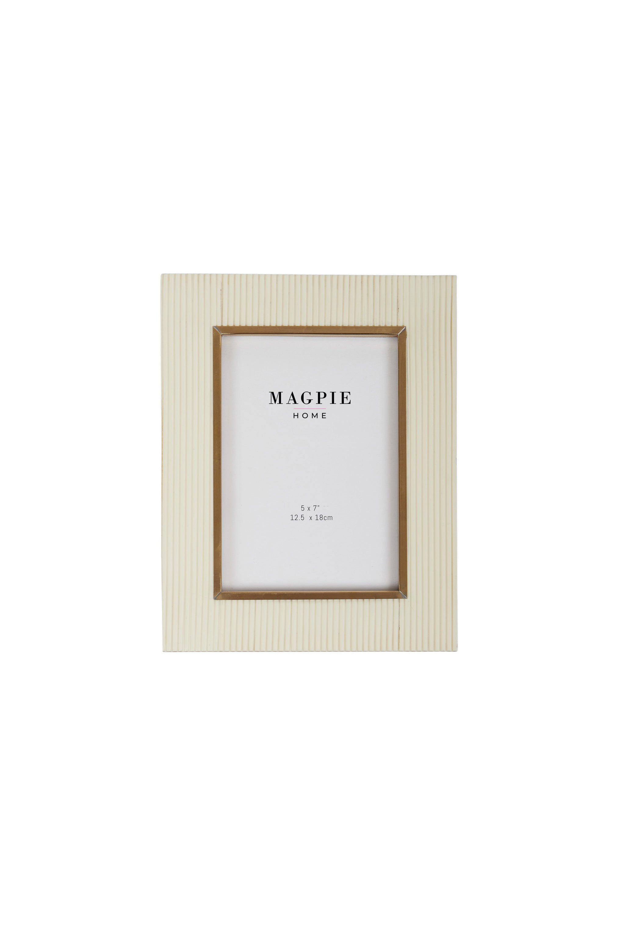 Monteray Frame w Brass Inset 5x7 - Magpie Style