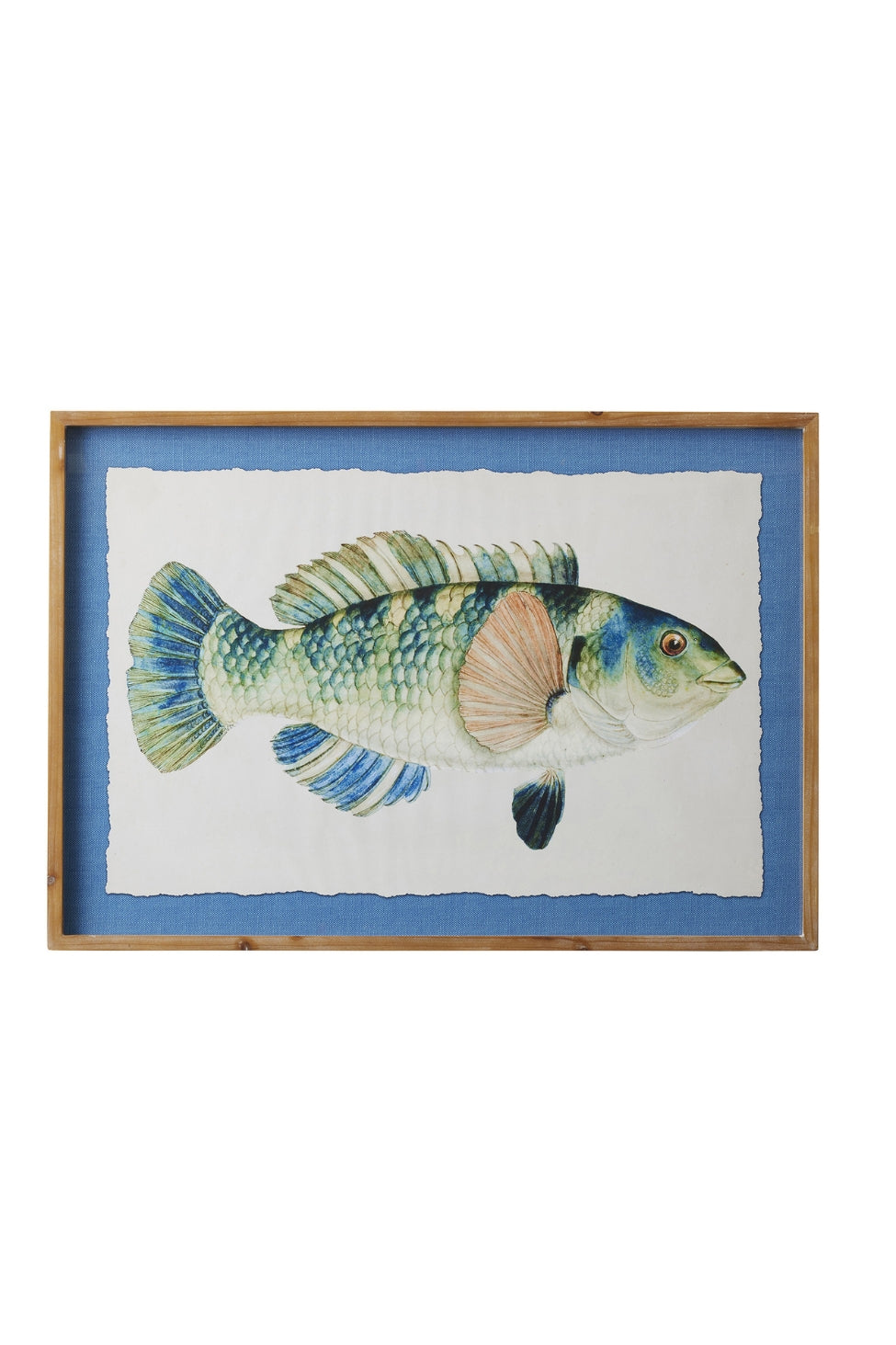 Azure Reef Fish Artwork