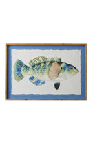 Azure Reef Fish Artwork - Magpie Style