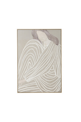 Oil Canvas - Framed in Ash