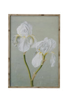 Ivory Orchid Botanical Study - Magpie Style