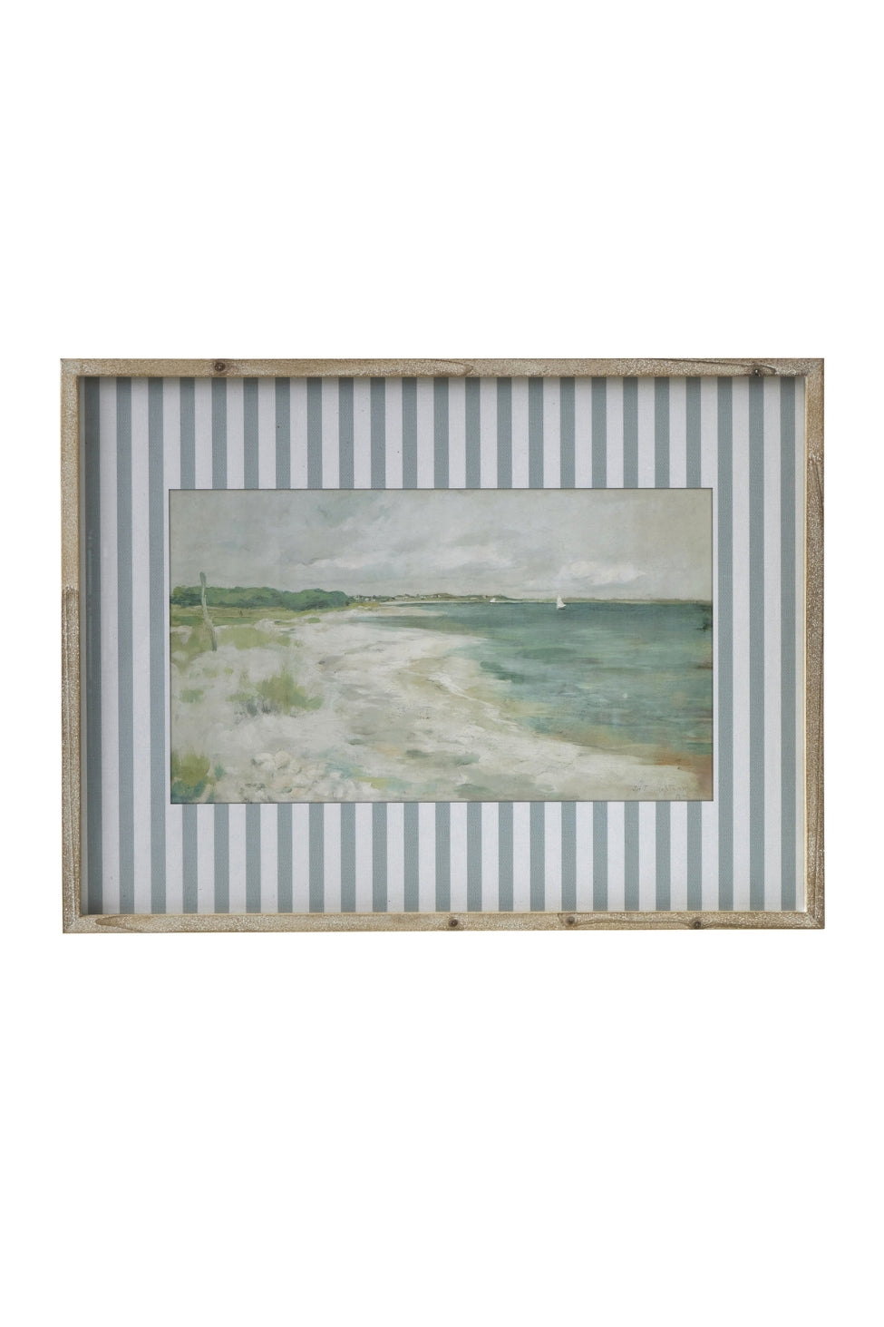 Harbour Mist Coastal Framed Print