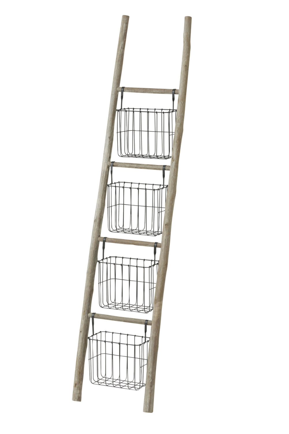 Farmhouse Basket Ladder
