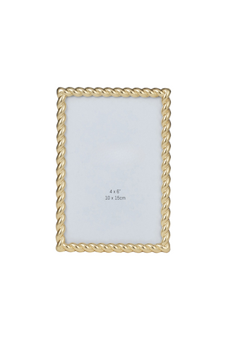 Dems Metal 4x6 Frame - Gold