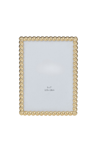 Dems Metal 5x7 Frame - Gold