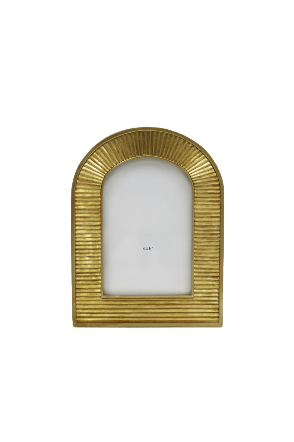 Antique Gold Arch Photo Frame 4x6 - Magpie Style