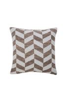 Chevron Weave Cushion - Natural & White - Magpie Style