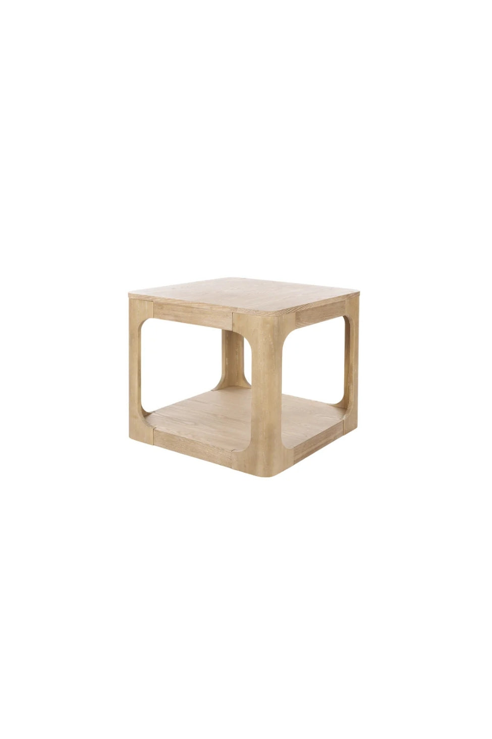 Open Frame Side Table Natural - Magpie Style