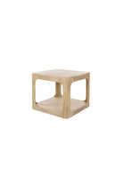 Open Frame Side Table Natural - Magpie Style