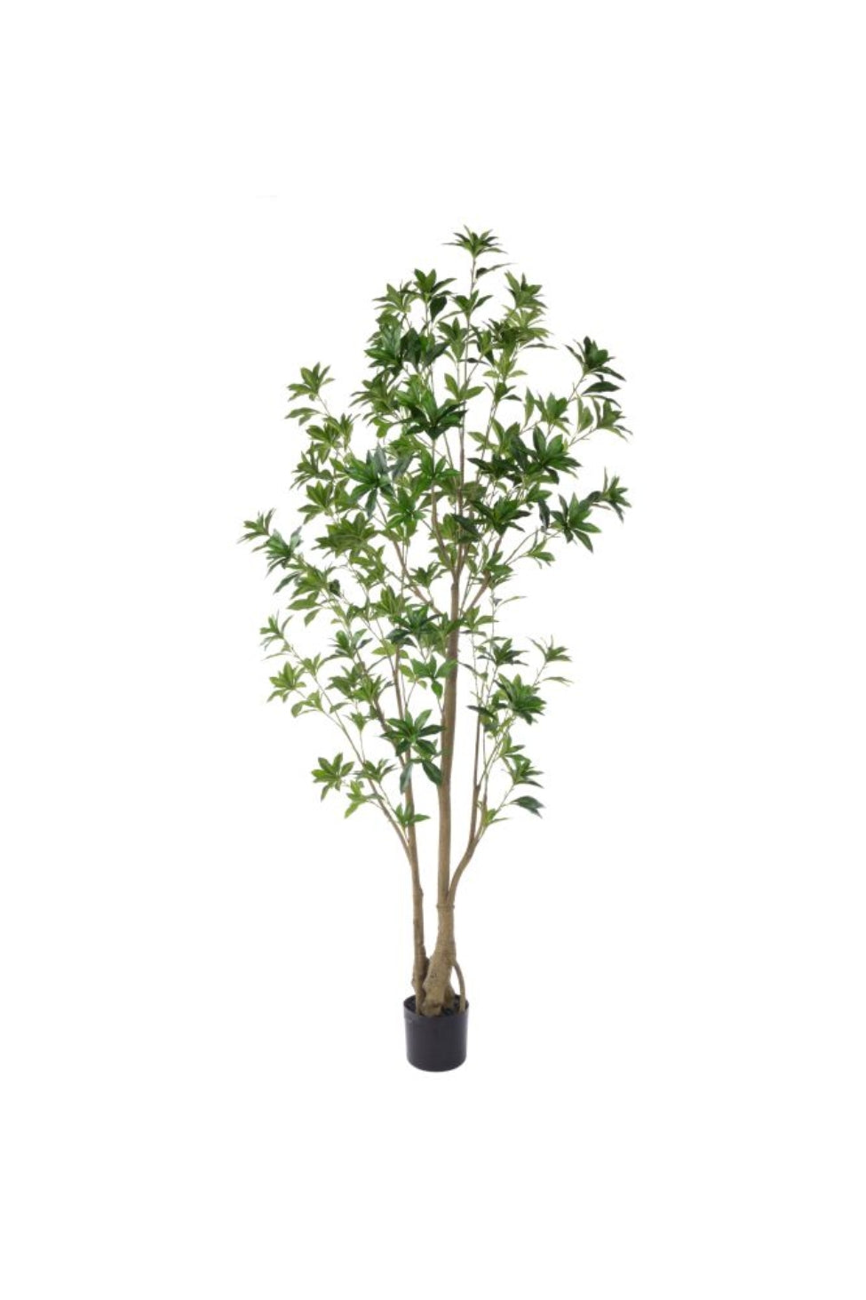 Faux Japonica Tree in Pot - Magpie Style