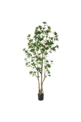 Faux Japonica Tree in Pot