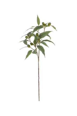 Artificial Eucalyptus Spray - Green