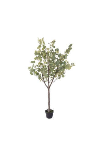 Faux Eucalyptus Tree in Pot