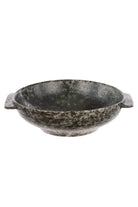 Stoneware Handled Bowl - Magpie Style