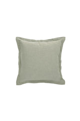 Soft Washed Linen Cushion - Sage