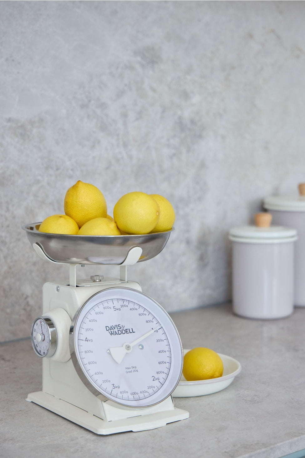 Classic Kitchen Scale and Timer Set