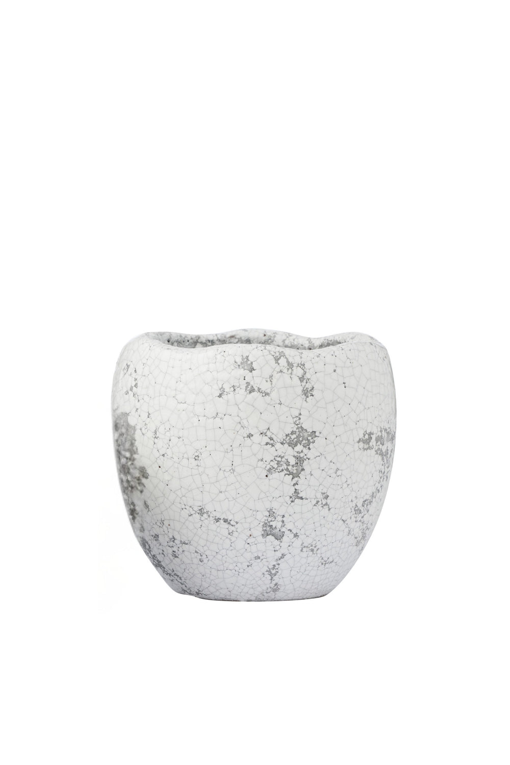 Marble Crackle Planter - Small