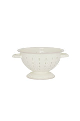 Farmhouse Colander - White Enamel