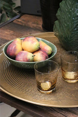 Ambretta Ridged Whiskey Glasses (Set of 4)