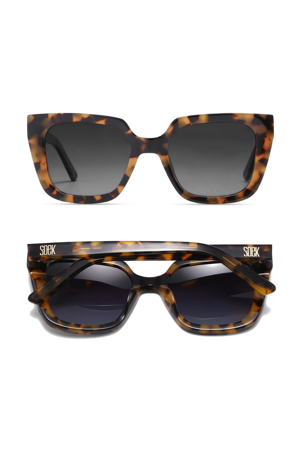 SOEK Harper Sunglasses - Honey Tortoise - Magpie Style