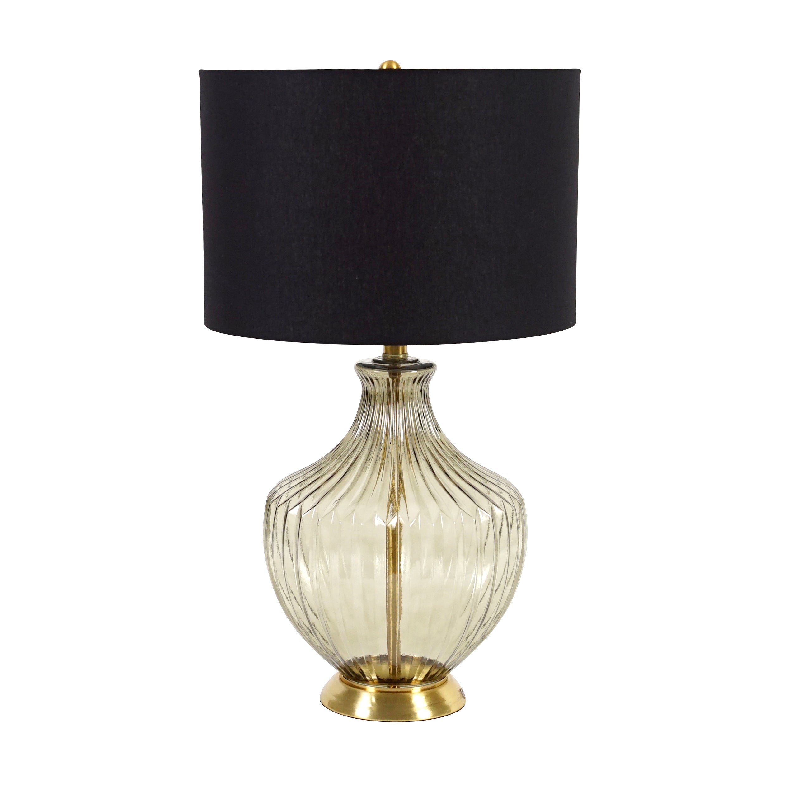 Gold Glass Urn Lamp - Magpie Style