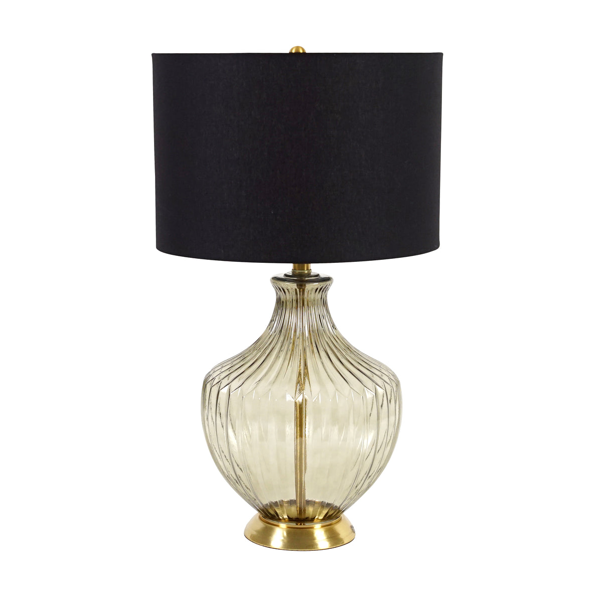 Gold Glass Urn Lamp - Magpie Style