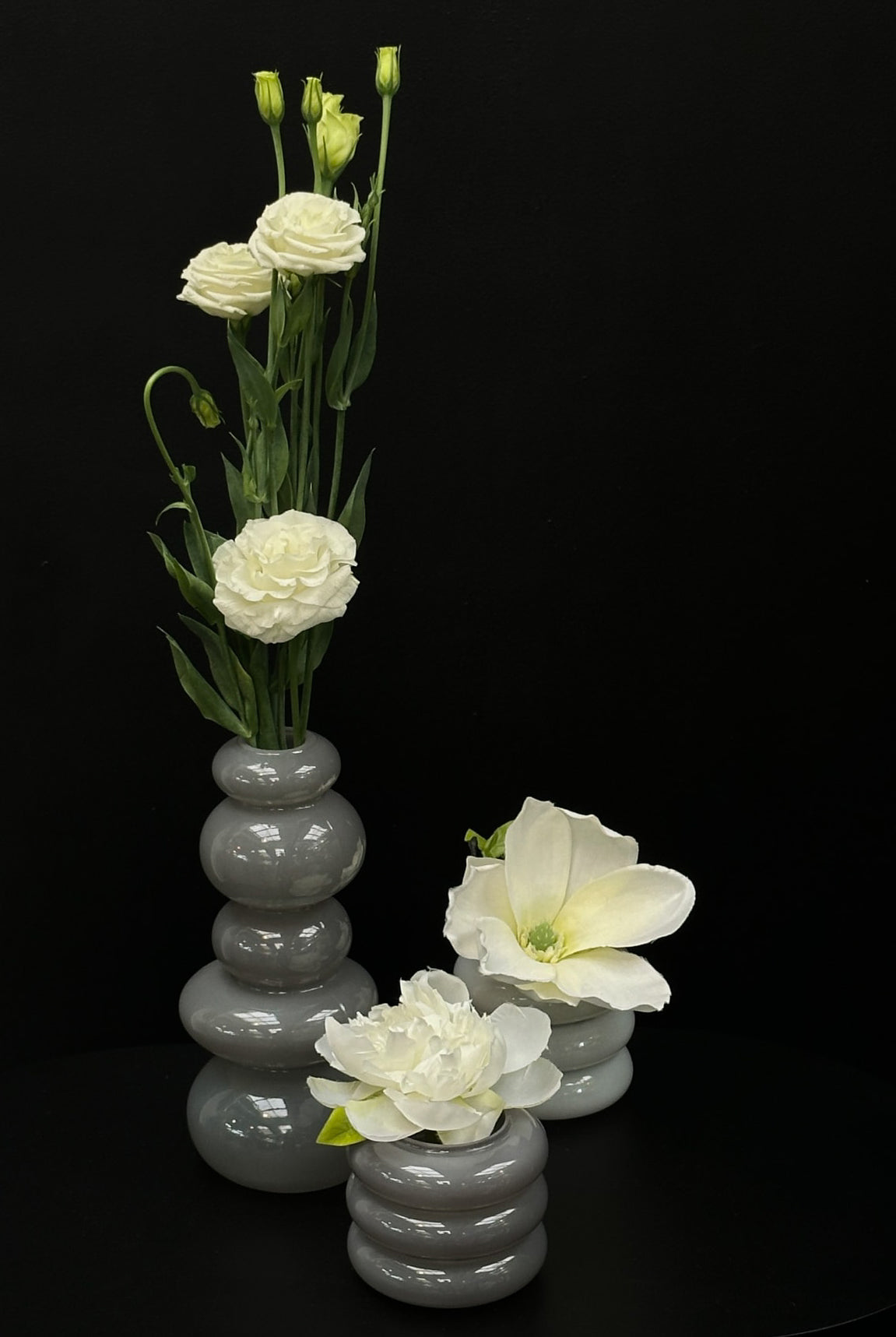 Mini Loopy Vase - Grey - Magpie Style