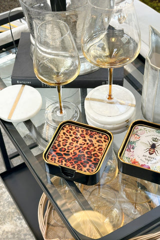 Leopard Coaster