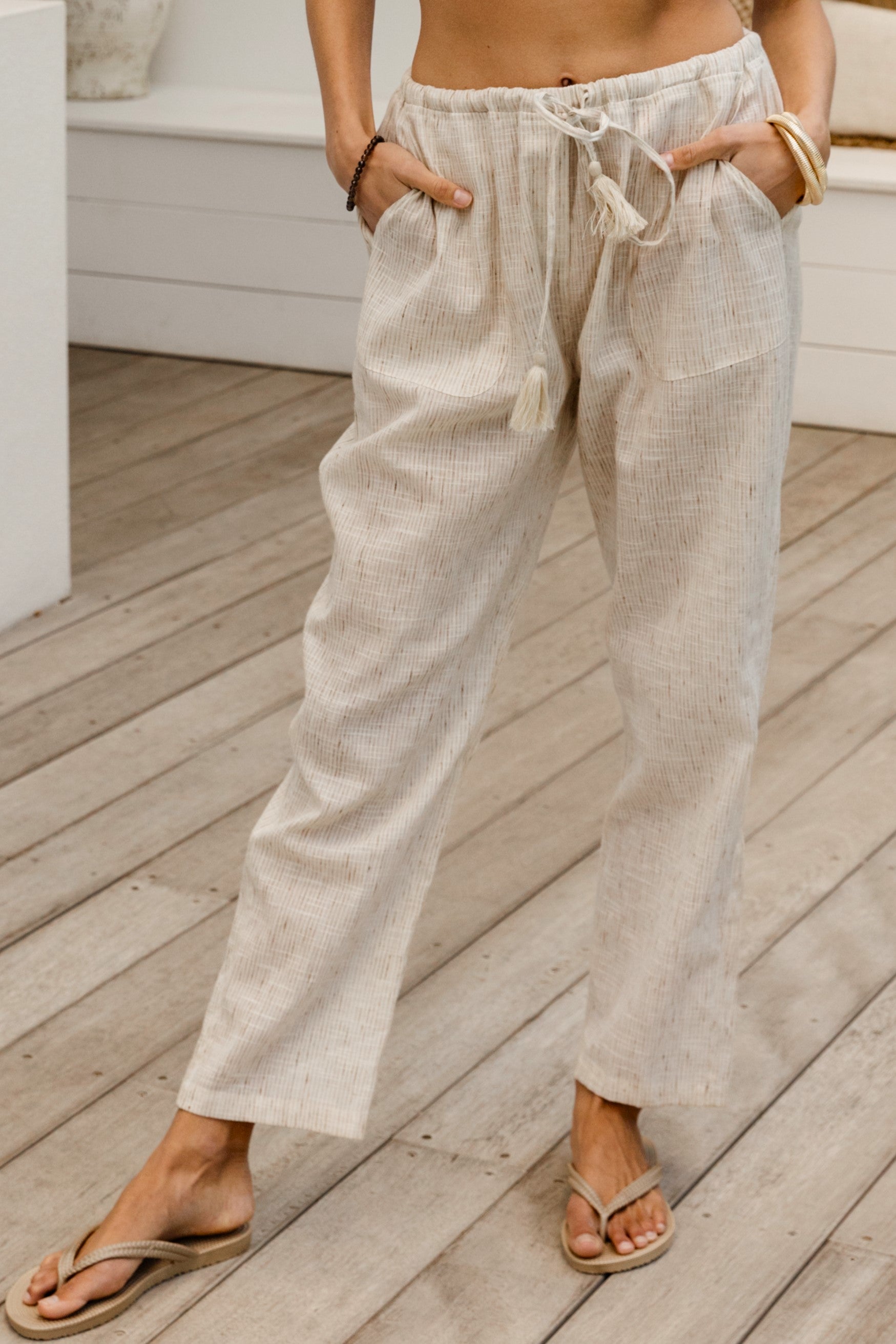 I AM PYLGRYM Island Pants - Magpie Style