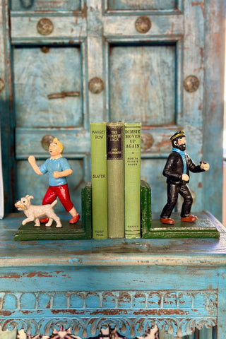 Tin Tin and Haddock Bookends